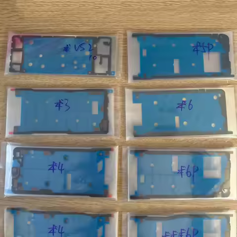5PCS LCD Frame Sticker For Huawei Mate 60 50 40 Pro Honor 50 60 70 80 90 100 200 Pro Magic 6 5 Pro F