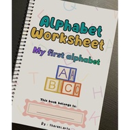 Kids Worksheets Alphabet and Number A4saiz_85gsm