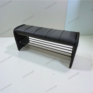 KD88 DERA | Premium Minimalist Shoe Rack Bench | Long Leather Bench Multifunctional Shoe Rack