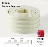 3meters NBR Fluted Foam Wall Panel - Striped Wall Panel