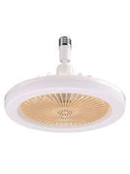 Moderno y silencioso ventilador de techo LED con control remoto - Luz LED regulable de 50W (3000K-6000K) y ventilador silencioso de 20W