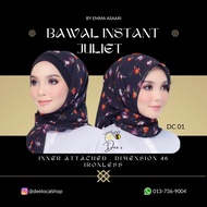 Bawal Instant Juliet Printed by Emma Asaari