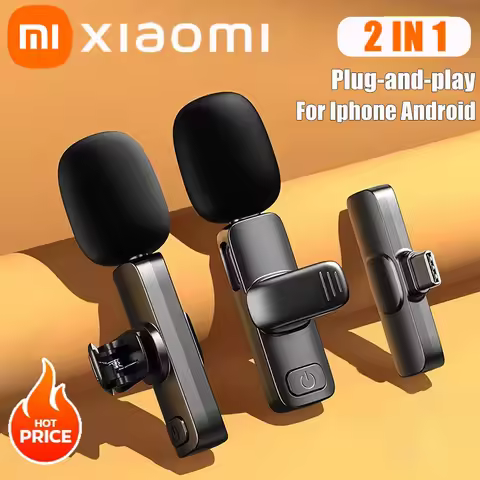 Xiaomi K9 Bluetooth 2.4G Wireless Microphone Portable Audio Video Recording For Iphone Android Outdo