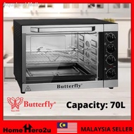﹉Butterfly BEO-5275 Electric Oven with Rotisserie &amp; Convention Function 70L - Homehero2u