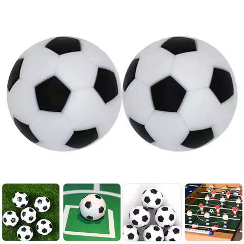 6pcs Mini Foosball Ball Table Foosball Soccer Replacement Footballs 23mm Childrens Replaceable Socce