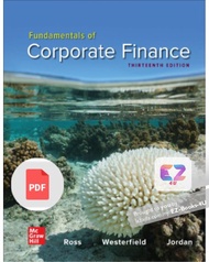 Fundamentals of Corporate Finance by Stephen Alan Ross Randolph W. Westerfield & Bradford D. Jordan 
