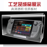 Steam deck Dust Cover steam Game Console Protective Case Acrylic Dustproof Cover Game Console Protec