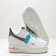 AF1 First Layer Brown Cowhide Obsidian Men Women Low-Top Casual Sneakers