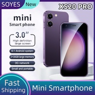 2024 baru SOYES XS20 PRO Mini 3G Smartphone Quad Core 3.0 inci HD skrin 2GB RAM 16GB ROM WIFI Bluetooth GPS FM Radio Dual SIM 1000mAh Android Mobile phone