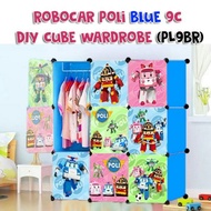 Wardrobe 9 Cube Robocar Poli