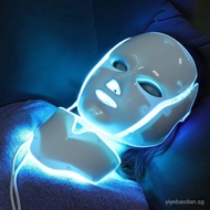 Foreverlily 7 Colors LED Light Photon Face Neck Mask Rejuvenation Skin Therapy Skin Wrinkles