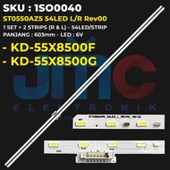 Backlight TV Sony 55 Inch KD-55X8500F KD-55X8500G ST0550AZ5 54LED L/R Rev00 181106