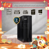 Acer Aspire XC1785-14100F / 14400F / 14700F Desktop PC (I3-14100 / I5-14400 / I7-14700,512 GB SSD,8G
