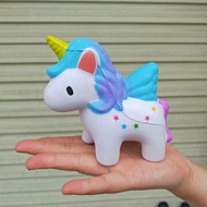 Jumbo Elastic Soft PU Squishy Slow Rising Anti-stress Kawaii Squishies Star Unicorn Squeeze Kid Toy