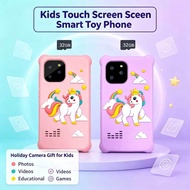 Kids Smart Phone Toys, Kid‐friendly Handheld Gadget with Music Playback Module & Dual Shooting Lense