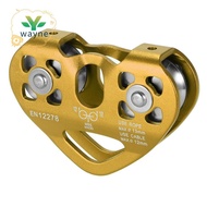Cable Trolley Cable Trolley Pulley Pulley with Ball Bearing Caving Aloft Work Gold