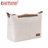 620EverToner for LV-Neverfull PM MM Organizer Suede Cloth Insert Bag Makeup Handbag Storage Travel I