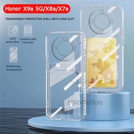 Honor X9a 5G Clear Card Bag Soft Case For Huawer Honor X9b X9a X9 A X8a X7a 4G 5G HonorX9B Transpare