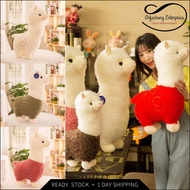 46CM Alpaca Plush Doll Soft Toy Horse Kids Bed Baby Dolls Pillow Bantal Baby Patung Comel