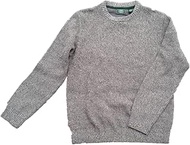 Bass G.H Men's Crew Neck Sweater (Large, Magnet Heather)