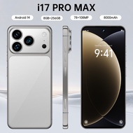 A17 Pro Max 4G/5G Dual SIM Smartphone 6.7 Inch HD Display 8GB RAM+256GB ROM 8000mAh  WiFi