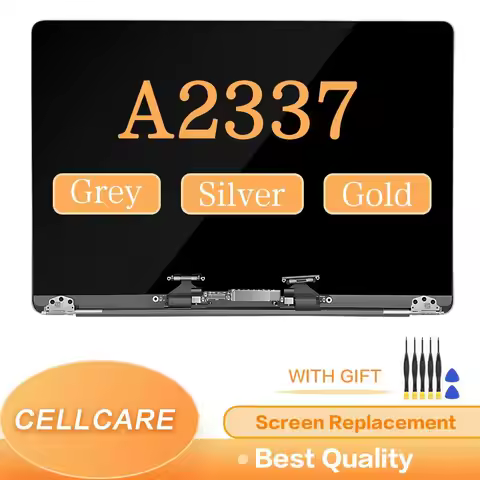 A2337 LCD Panel Display Full Assembly Screen Replacement for MacBook Air 13.3" Retina EMC 3598 (Silv