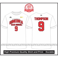 Brgy. Ginebra San Miguel Premium Quality T-Shirt White