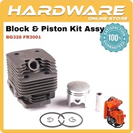 Block Mesin Rumput BG328 Cylinder FR3001 Piston Assy BG328