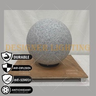 Outdoor Globe Light Anti Scratch Pillar Light IP65 Gate Light Weather Proof Lampu Tembok Lampu Pagar