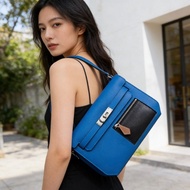 HERMES kelly depeches25銀扣拼色手拿包25.5*18*4 全新閒置配件盒子塵袋吊牌