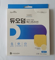 ConvaTec DuoDERM 超薄型人工皮 敷料 保護傷口  2片 尺寸：10.16cm x10.16cm