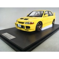 ONEMODEL 1/18 Mitsubishi Lancer Evolution III Yellow – Limited Edition 50pcs (Akids Diecast Store We