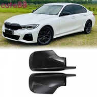 Rugged Design Carbon Fiber Side Mirror Covers for BMW 3 5 Series E46 E39 M Style