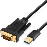 USB to VGA Adapter Cable 16FT/5M Compatible with Mac OS Windows XP/Vista/10/8/7, USB 3.0 to VGA Male