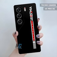 MONTANA CASE SOFTCASE TECNO CAMON 40 PRO 5G MOTIF Avjer TECNO CAMON 40 4G UV PRINTING | FULL COVER F