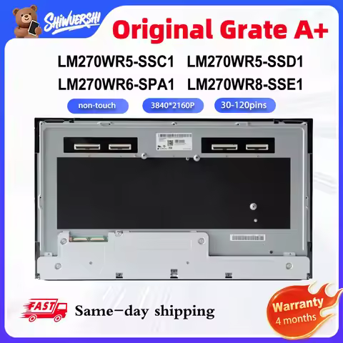27 inch Original New A+ Lcd Screen LM270WR5 SSC1 SSD1 (SS) (C1) ( SS) (D1) LM270WR6 SPA1 (SP) (A1) L