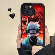 R22 Kakashi Naruto Silicone Casing for iphone 16 XS 17 X XR 15 Pro Max
