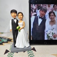 新婚 婚禮小物 結婚禮物訂製 客製化 新郎新娘 人偶 公仔 似颜绘