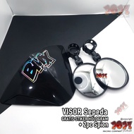 BMX bike Visor + mirror - bmx bike accessories