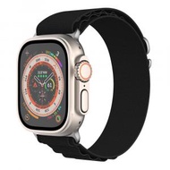 JTLEGEND - Apple Watch Series (42/44/45/49 mm) Rangy 戶外款錶帶 - 黑