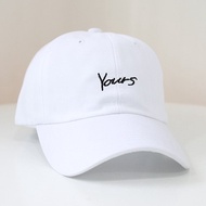 Yours BaseBall Hat for Adult Men Casual Korean Women's Hat for Boys and Girls Men's Hat