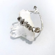 Ops Herkimer Diamond Silver - 純銀/閃靈鑽/個性/手鍊