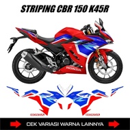 Cbr 150R New K45R Tricolor Motorcycle Striping New Honda Cbr 150 R Decal/ CBR150R K45r 2021 Sticker/