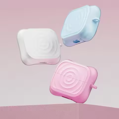 Cute Silicone Ripple Pattern Case For Samsung Galaxy Buds3 Earphone Protector Galaxy Buds3 Pro Buds3