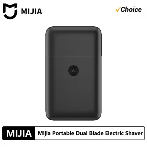 New MIJIA Electric Shaver Reciprocating Dual Blade MSW201 IPX7 Ultra-thin Portable Magnetic Suction 