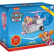 Authentic Paw Patrol Skye Helicopter Vehicle with Collectible Figure compatible with Paw Patroller