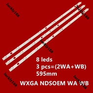 LED Backlight strip 8 lamp for Sony 32"TV KDL-32R433B KDL-32R433B KDL-32R435B KDL-32R410B LG INNOTEK