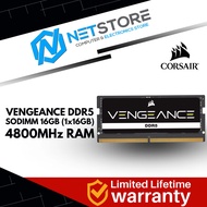 CORSAIR VENGEANCE DDR5 SODIMM 16GB (1x16GB) 4800MHz RAM - CMSX16GX5M1A4800C40