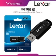 LEXAR JUMPDRIVE S80 USB 3.1 FLASH DRIVE THUMBDRIVE PENDRIVE 32GB / 64GB / 128GB / 256GB