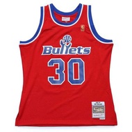 Mitchell&amp;Ness 台灣公司貨 NBA 球迷版球衣 Ben Wallace 1996-97 Road  紅